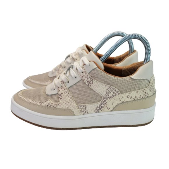 Lucky Brand Womens LK-Hennia Snake Skin Print Low Top Sneaker Shoes Sz 6.5 - Picture 3 of 11